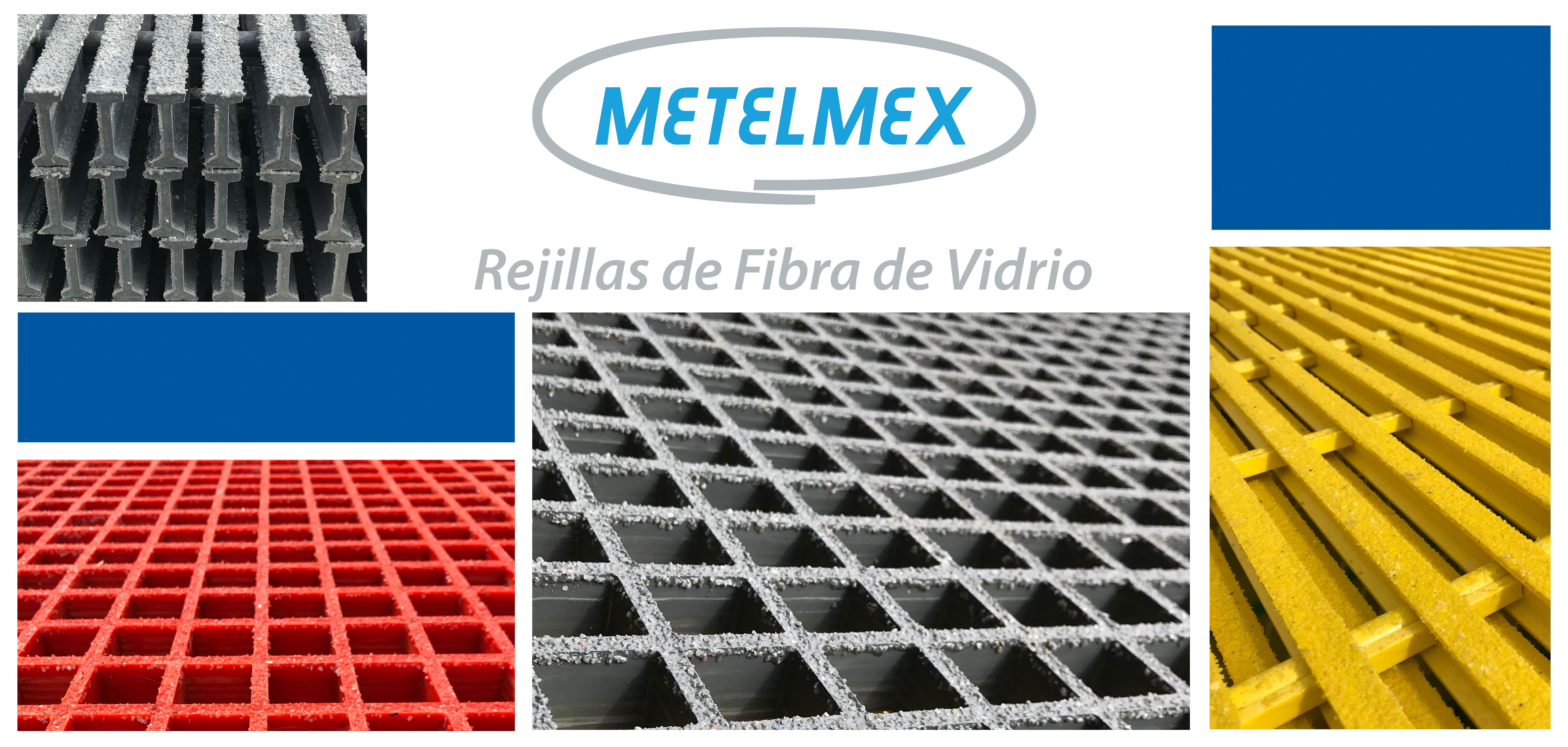 Metelmex - Rejilla Fibra Moldeada