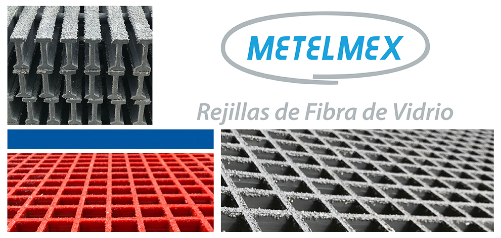 Metelmex - Rejilla Fibra Moldeada