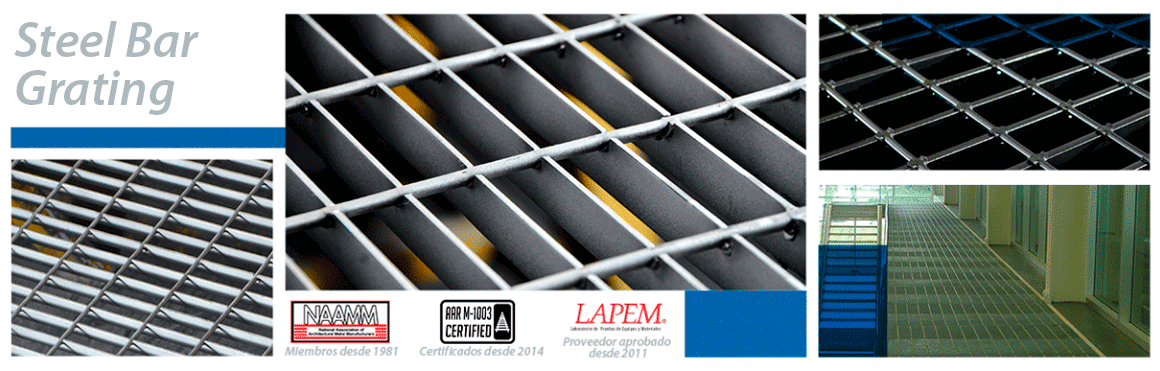 Steel Bar Grating | Usos de la Rejilla Electroforjada | Metelmex
